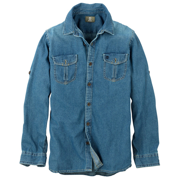 Men’s Long Sleeve Thompson Denim Shirt