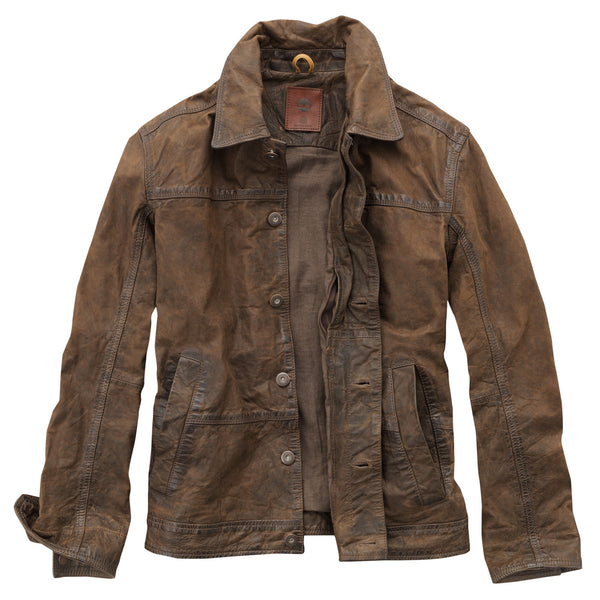 Timberland tenon leather deals jacket